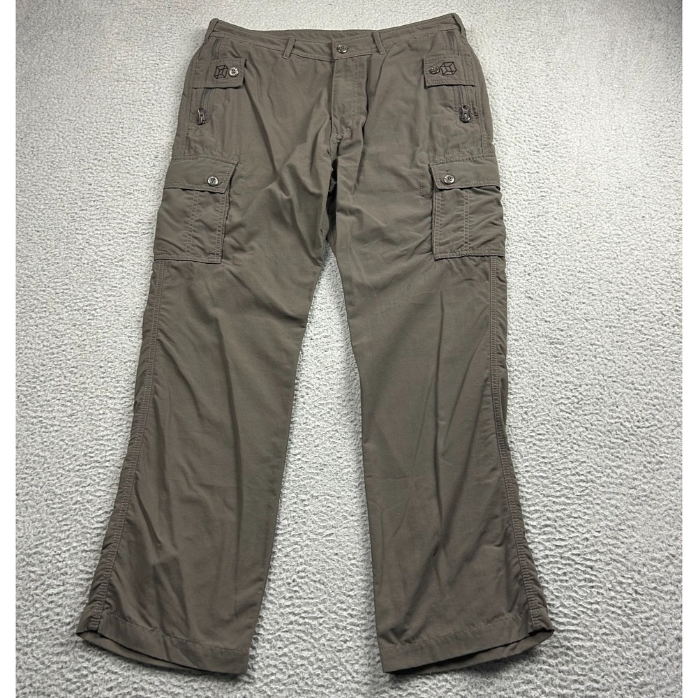 Clothing Arts Pants Mens 34x30 Brown Pick Pocket Proof Travel P Cubed Nylon